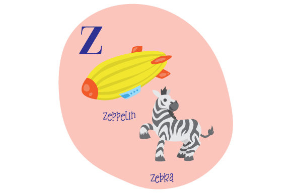 Alphabet Infographic Z Review for Embroidery Projects