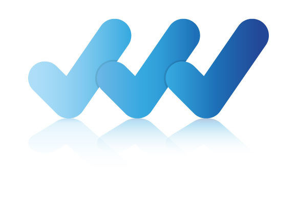 Check Mark Process Diagram Graphics for Infographics