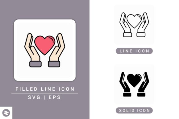 Heart Care Icons Set Review for Embroidery Projects