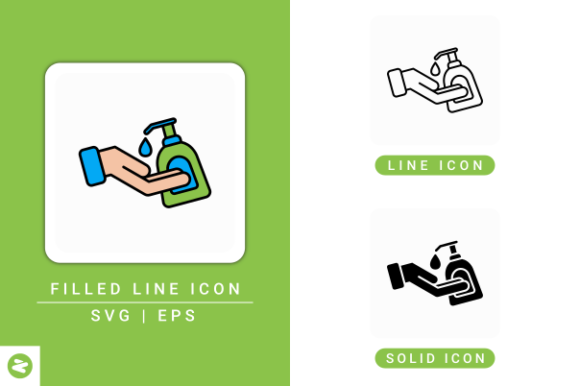 Liquid Soap Icons Set Review