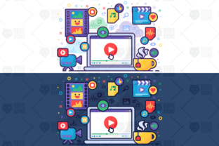Multimedia Production Composition in Graphics and Illustrations