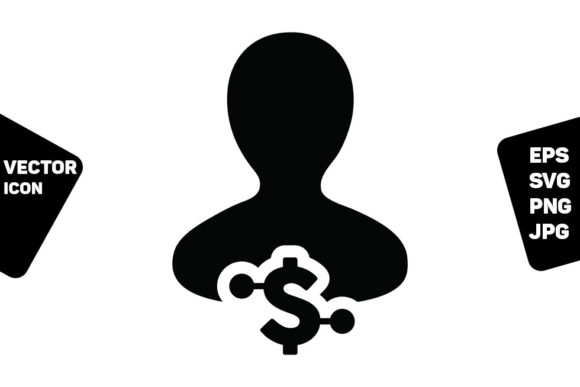 Revenue Icon Vector Graphics for Digital Sellers
