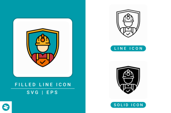 Safety Icons Set for Graphic Design Projects